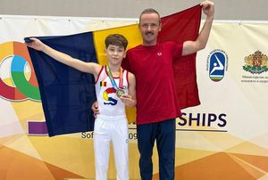 Fiul lui Marius Urzică, aur la Campionatele Balcanice de gimnastică