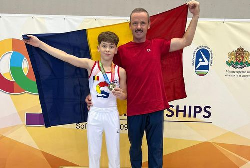 Alexandru Urzică și Marius Urzică/ foto FR Gimnastică