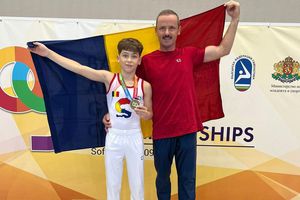 Fiul lui Marius Urzică, aur la Campionatele Balcanice de gimnastică