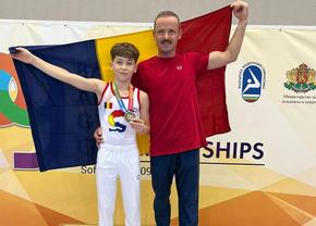 Fiul lui Marius Urzică, aur la Campionatele Balcanice de gimnastică
