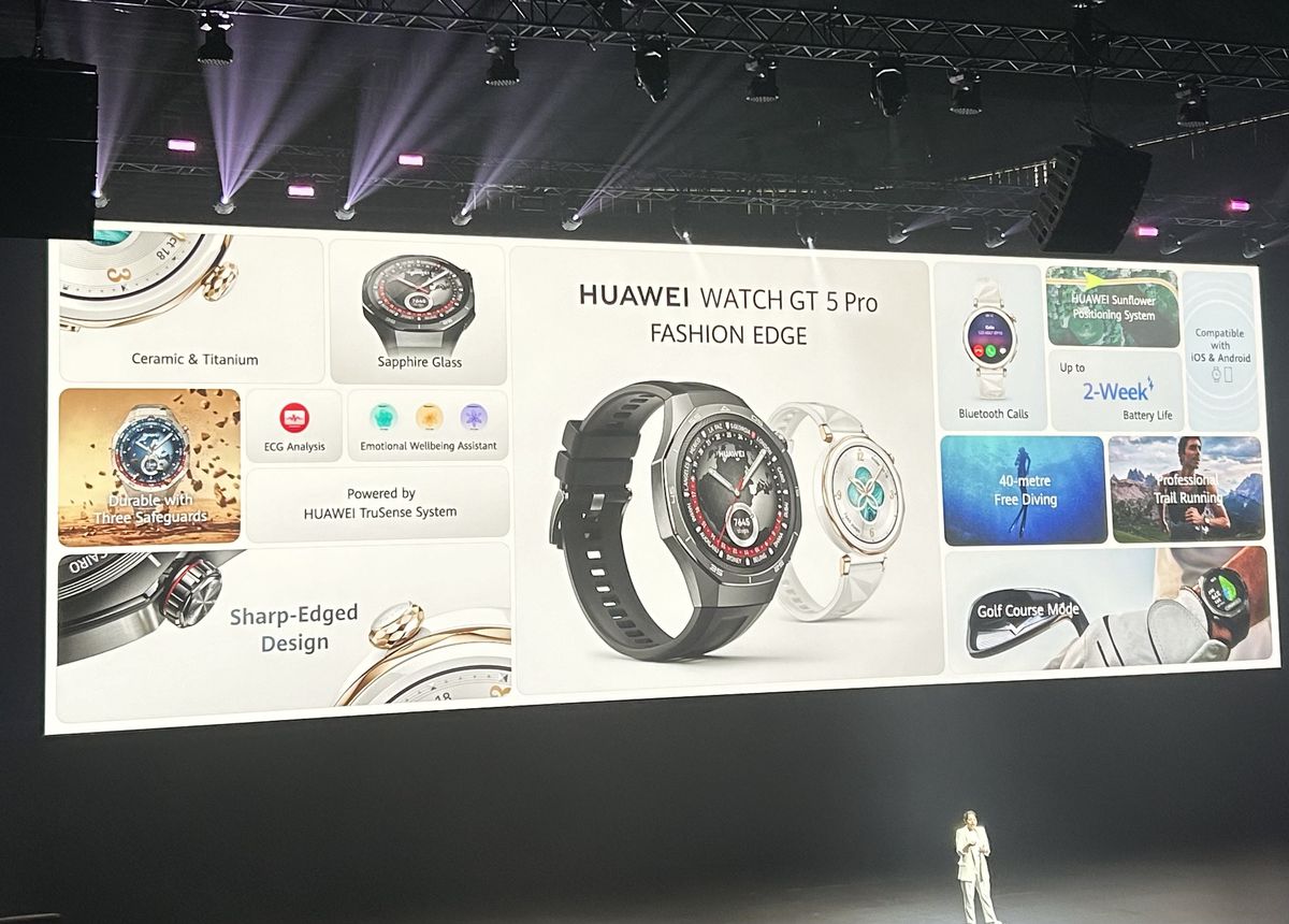 HUAWEI a lansat noi produse inovatoare:  Seria HUAWEI WATCH GT 5, disponibilă acum în România