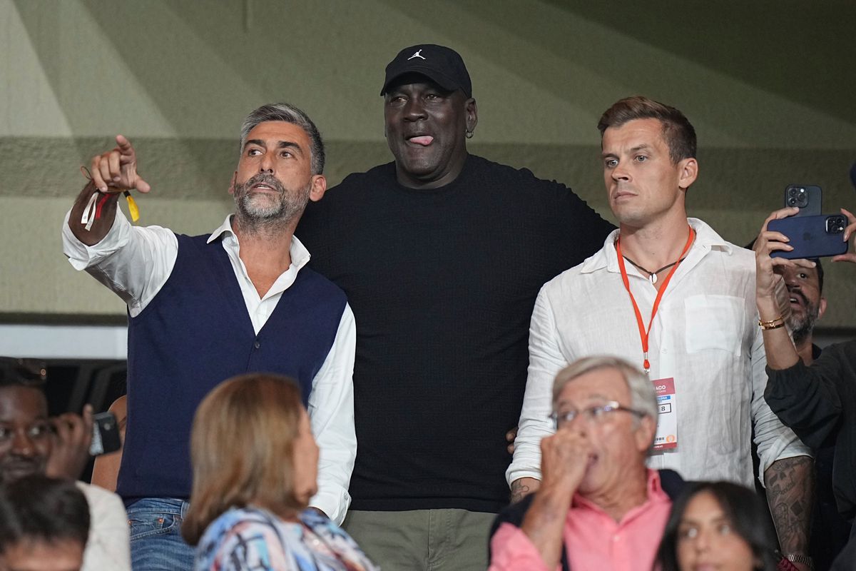 Michael Jordan, la Monaco - Barcelona, foto: Imago / X