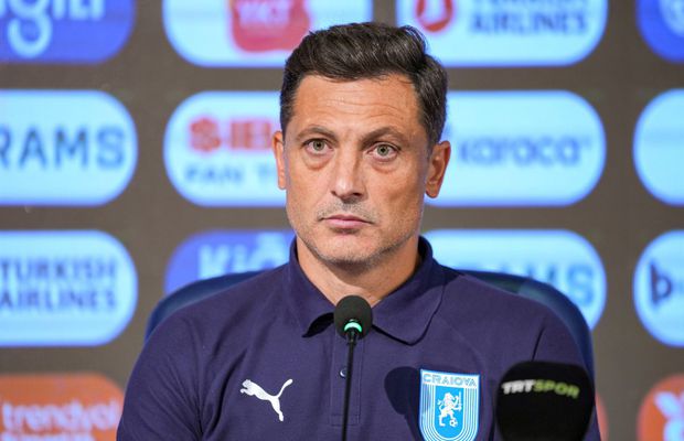 Cine a făcut transferul acesta la Craiova? Mirel Rădoi a rămas „mut” când a auzit de noul atacant » Stupoare la conferință: „Cine? Nu se antrenează cu noi!”
