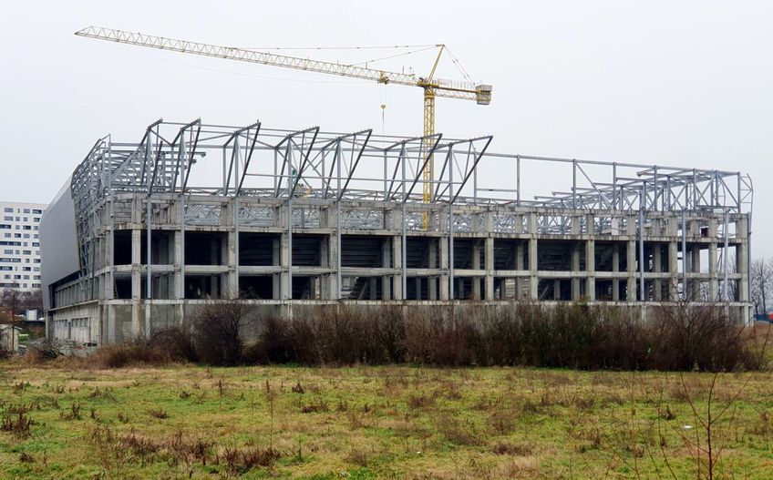 Urmează să se reia lucrările la Polivalenta din Constanța / foto: GSP