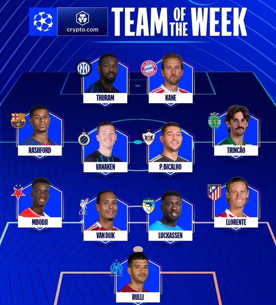 Chivu are jucător în echipa etapei în Liga Campionilor » Pe cine a selectat UEFA de la marile surprize ale grupei