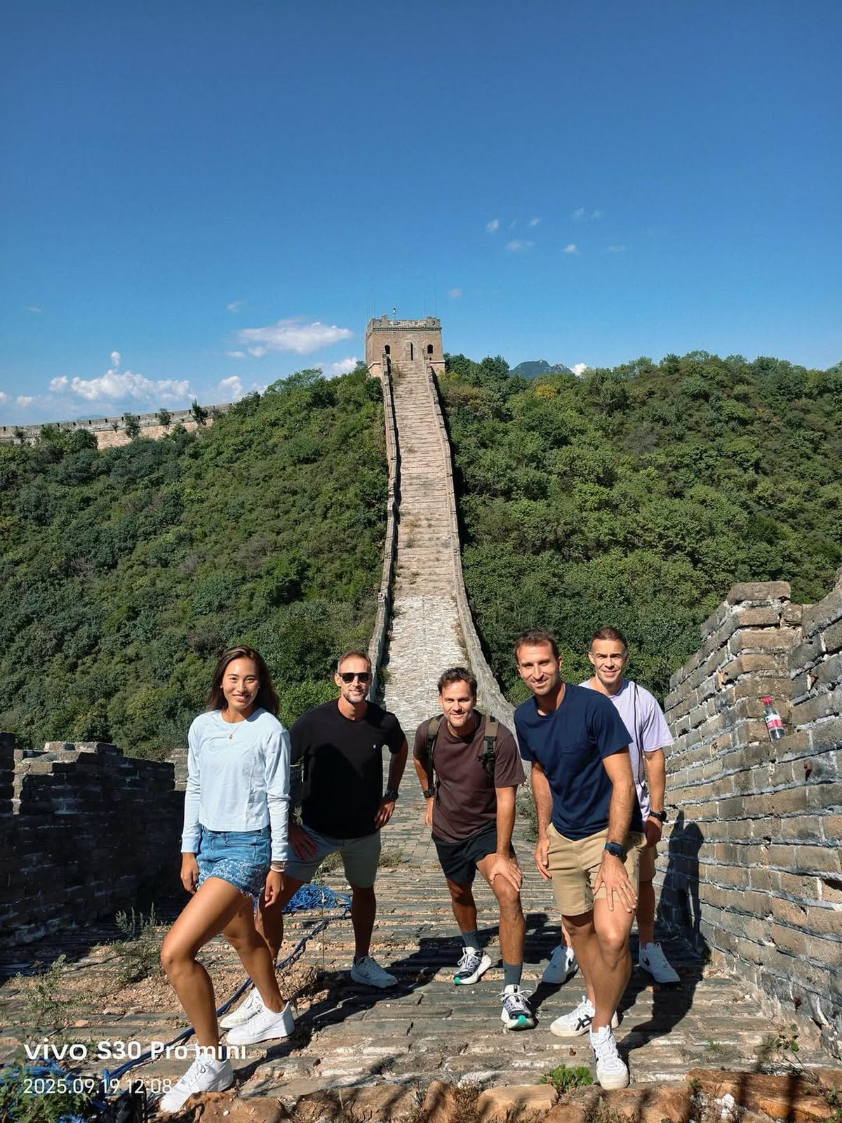 Milionara din top 10 WTA profită de pauza provocată de accidentare: „Prima experiență la Marele Zid. Ce priveliște minunată!”