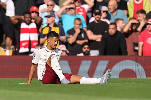 William Saliba poate reveni la derby-ul cu Manchester City / Foto: Getty Images