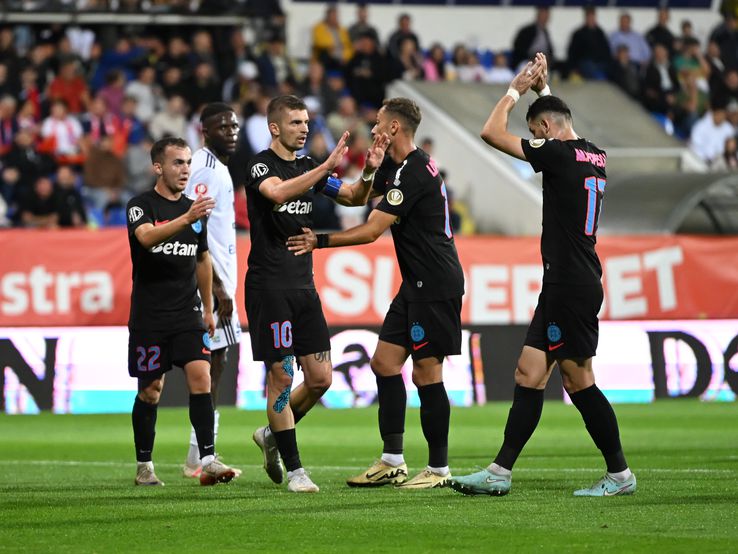 FC Botoşani a învins-o pe FCSB cu 3-1, meci din etapa 10, din Superligă. Foto: sportpictures.eu