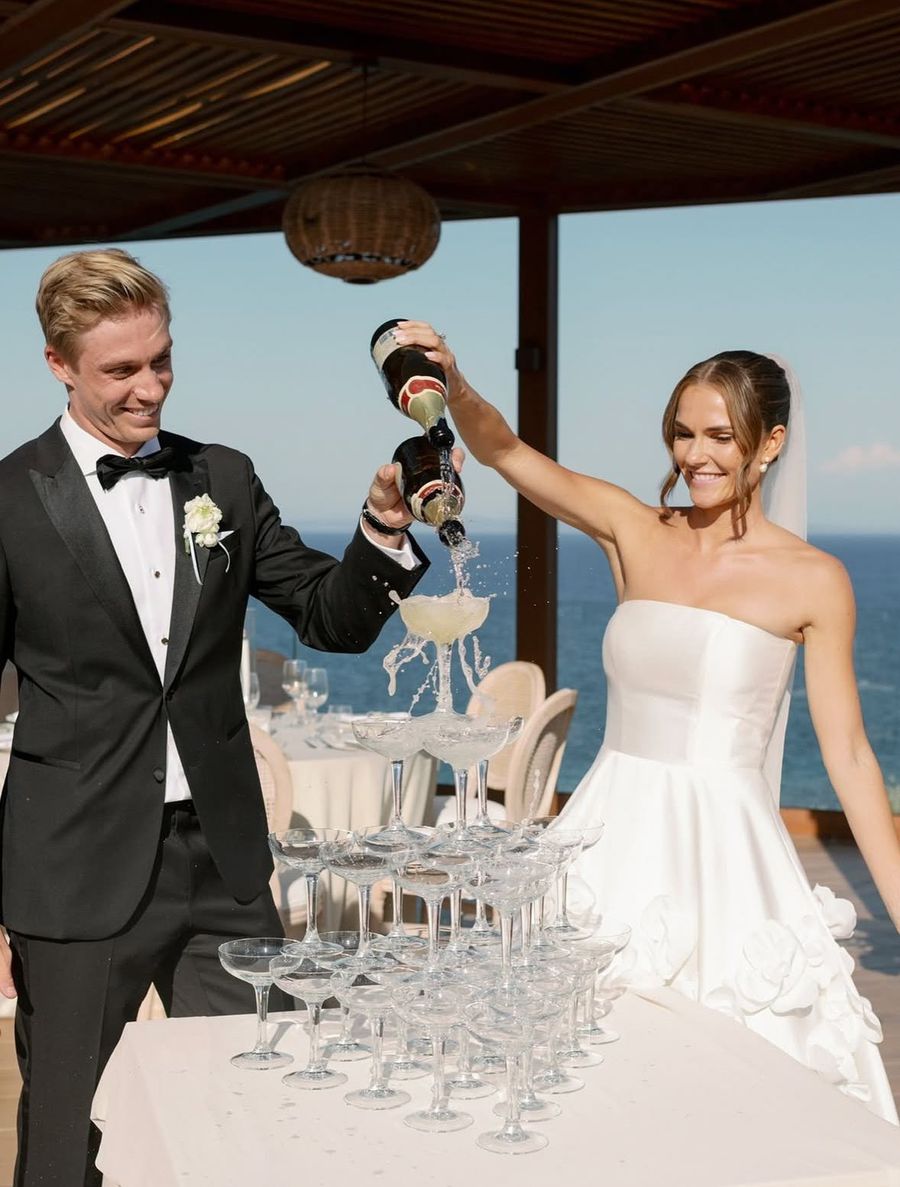 Fost jucător de Top 10 a avut o nuntă de poveste în Grecia