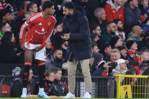 Relația lui Marcus Rashford cu Ruben Amorim a fost un dezastru / Foto: Imago
