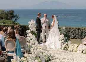 Fost jucător de Top 10 a avut o nuntă de poveste în Grecia