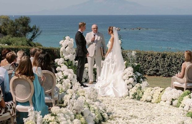 Fost jucător de Top 10 a avut o nuntă de poveste în Grecia