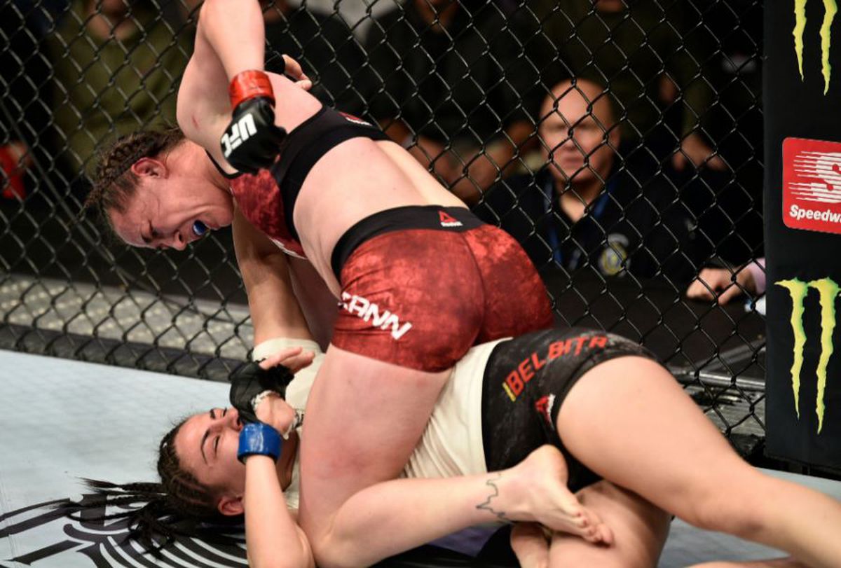 VIDEO + FOTO Diana Belbiță, eșec însângerat la debutul în UFC! Lovituri violente încasate de „Prințesa Războinică”