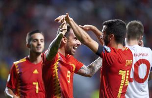 Spaniolii au făcut scandal la Stockholm! Jucătorii Spaniei au petrecut în club calificarea la EURO 2020 și au vrut să aducă femei în hotel