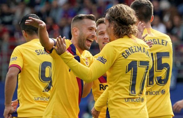 EIBAR - BARCELONA 0-3 // VIDEO + FOTO Catalanii urcă provizoriu pe locul 1! Messi, Suarez și Griezmann au adus victoria