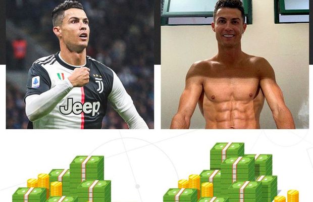Unicul Cristiano Ronaldo! Portughezul câștigă o sumă COLOSALĂ din postările de pe Instagram, mai mult decât îi oferă Juventus!