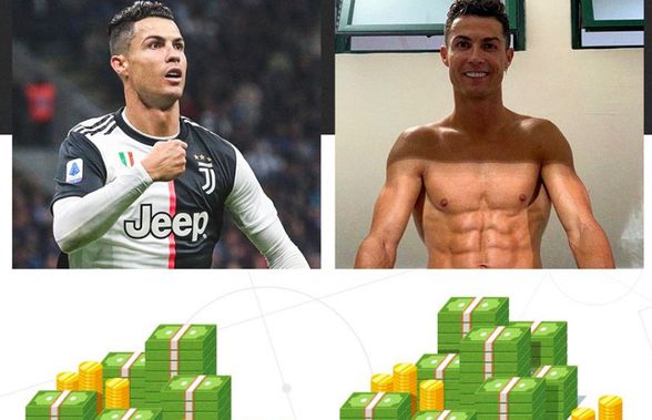 Unicul Cristiano Ronaldo! Portughezul câștigă o sumă COLOSALĂ din postările de pe Instagram, mai mult decât îi oferă Juventus!