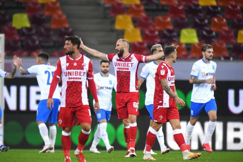 Dinamo a pierdut duminică împotriva Craiovei, scor 0-1 pe teren propriu