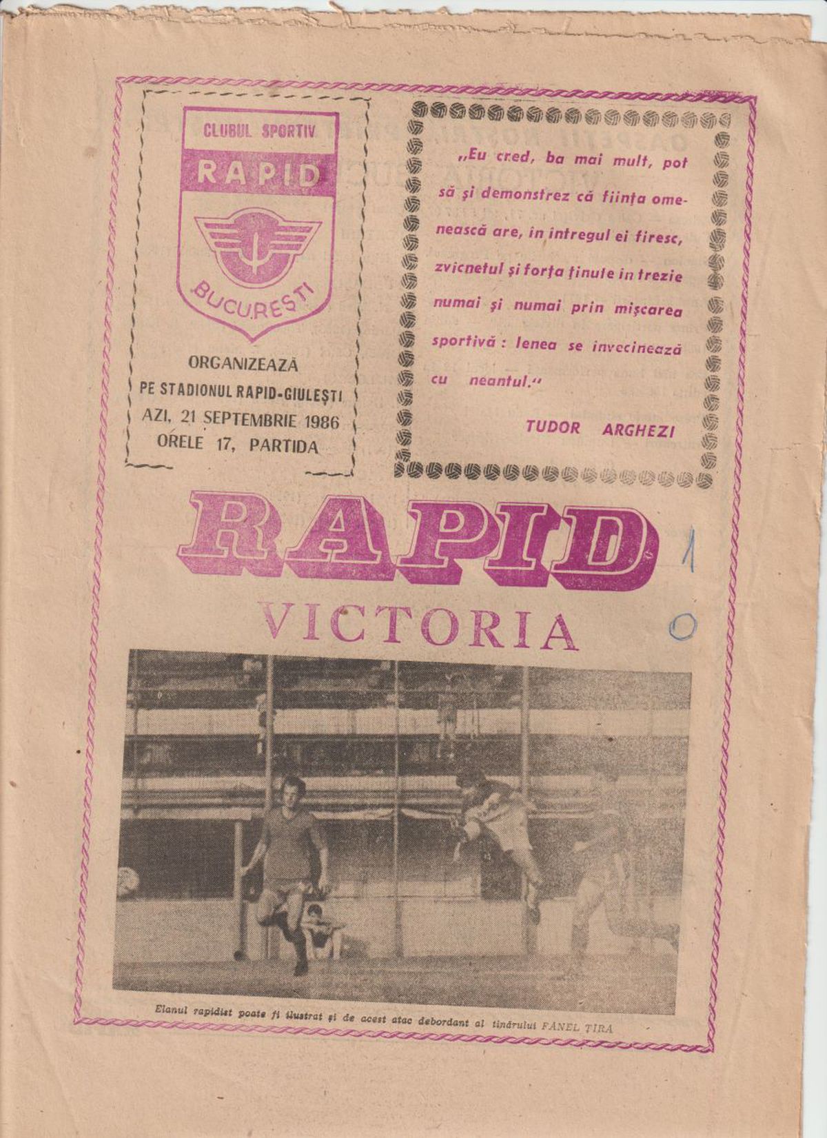 Octavian Pescaru, editorial emoționant despre Radu Călin Cristea » „Scriitoru’”, Directorul Literaturii Rapidiste, a pus pana jos