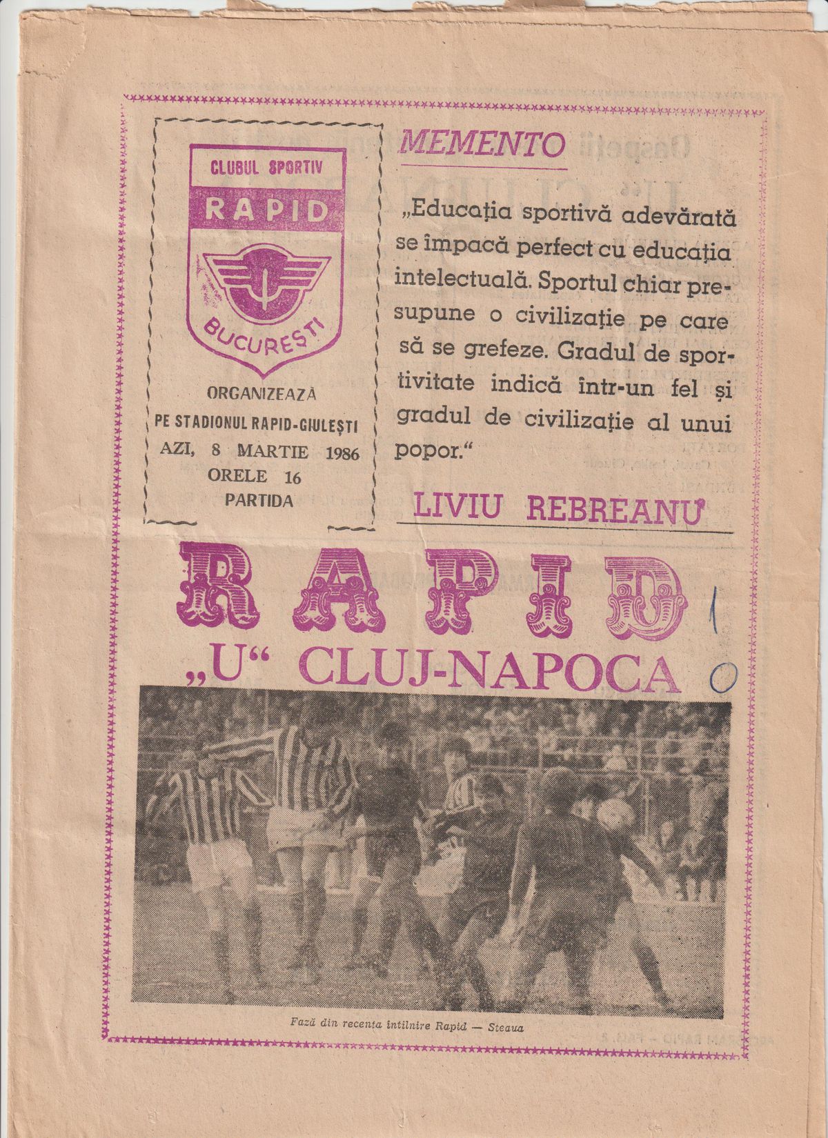 Radu Calin Cristea - Rapid