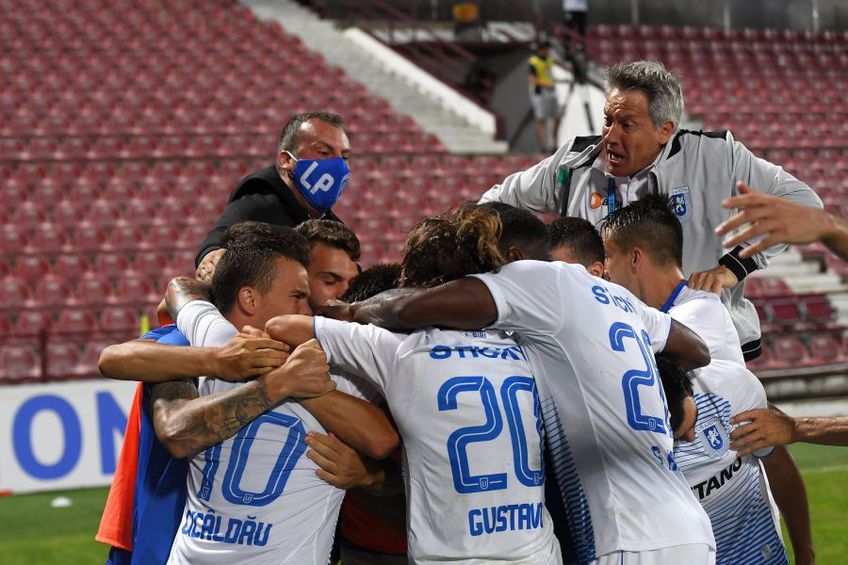 După succesul cu Dinamo, scor 1-0, Cristiano Bergodi a ajuns la 13 victorii din 14 posibile în Liga 1 pe banca Craiovei