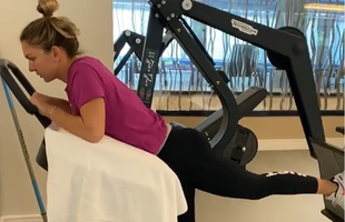 VIDEO Simona Halep, antrenament intens la sală » Ce clip a postat românca pe Instagram