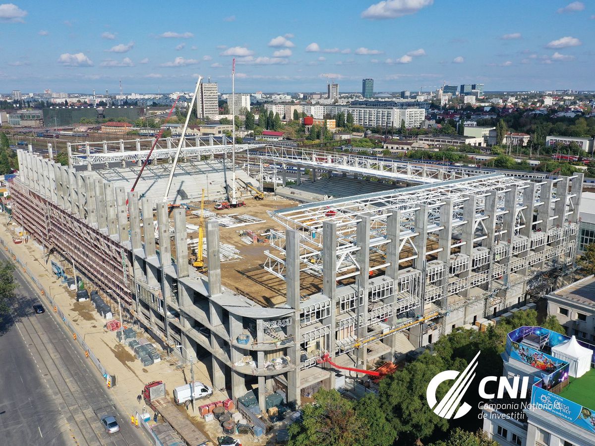 VIDEO+FOTO Stadioanele prind viață! Ultimele detalii în Ghencea, se pregătește montarea scaunelor în Giulești + stadionul din Sibiu le face concurență