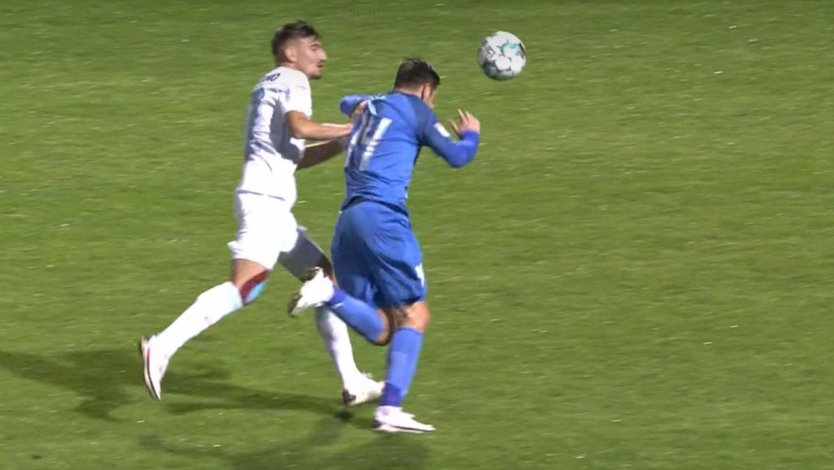 Clinceni - FCSB - fault Cristea -Rusescu