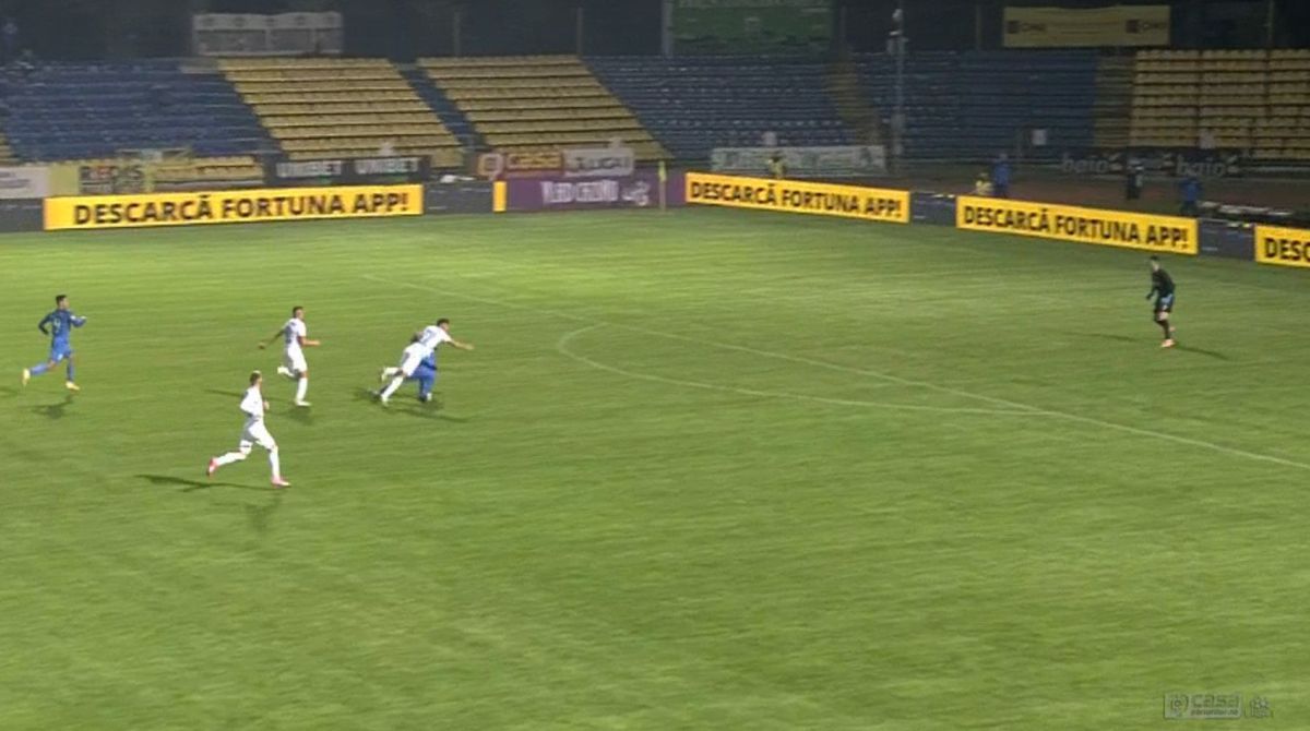 Clinceni - FCSB - fault Cristea -Rusescu