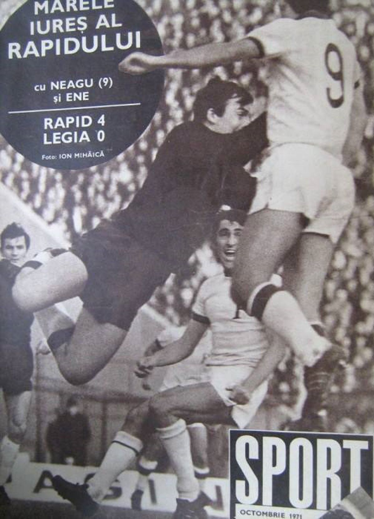 50 de ani de la un succes istoric al Rapidului în Europa: 4-0 cu Legia » Liță Dumitru a fost în rolul Nadiei
