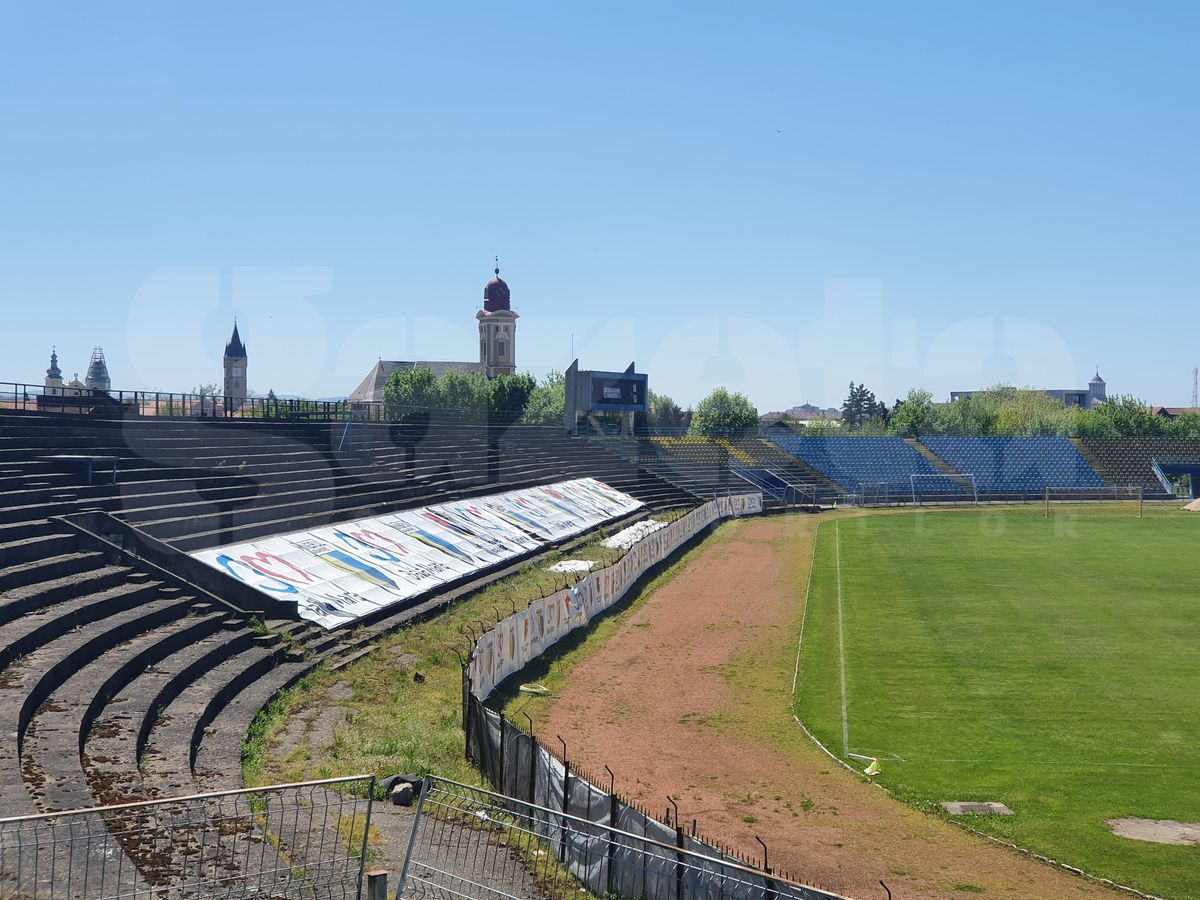 Dezolant! Așa arată acum stadionul care speria Divizia A cu „Morișca”, unde marele Real Madrid a fost ținut în șah