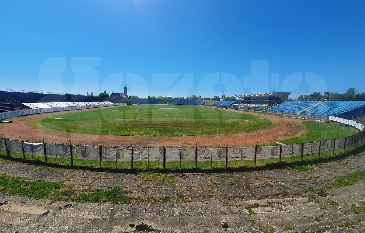 Dezolant! Așa arată acum stadionul care speria Divizia A cu „Morișca”, unde marele Real Madrid a fost ținut în șah