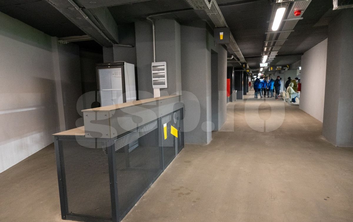 Un milion de dolari blocați, sub cheie » Ce au descoperit reporterii GSP la arena „Arcul de Triumf”