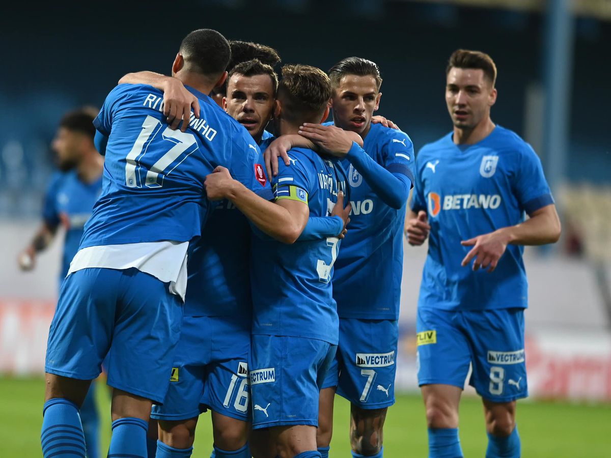 Hermannstadt - Universitatea Craiova 0-2 » „Leii” lui Rădoi câștigă duelul de Liga 1 din grupele Cupei României