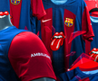 Barcelona va purta pe tricouri legendarul logo al trupei Rolling Stones la El Clasico