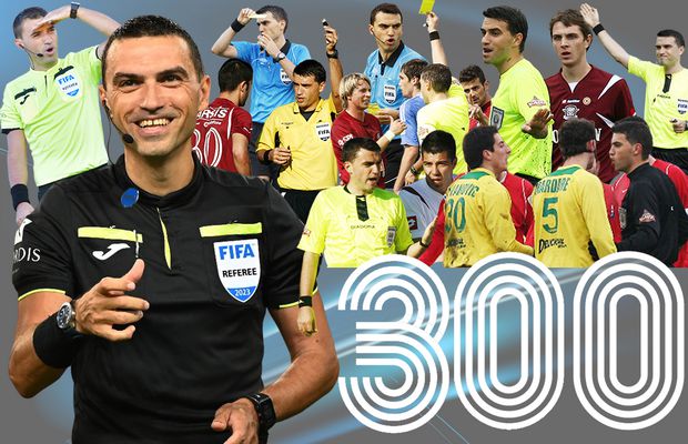 Meciul 300! Bornă istorică pentru Ovidiu Hațegan » Doar alți 4 „centrali” au reușit asta