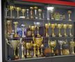 Vitrina cu trofee a clubului