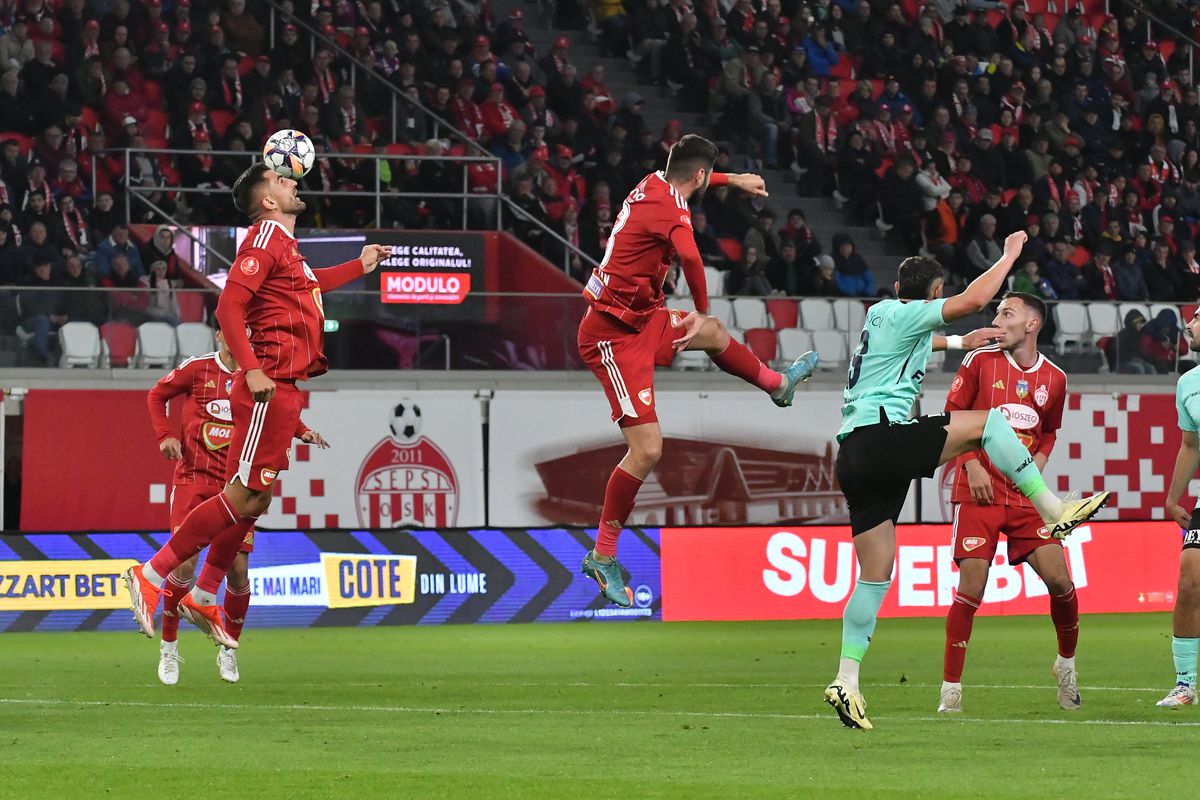 Sepsi - UTA, meci decis după un singur gol » Clasamentul în Superligă