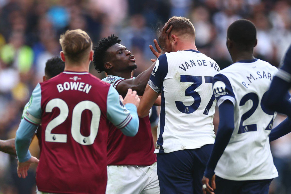 Mohammed Kudus, eliminat direct în Tottenham - West Ham