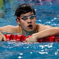 Pan Zhanle la finalul cursei de 100 m liber FOTO Guliver/GettyImages