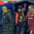 Schimbat în prelungiri, Louis Munteanu l-a smucit pe Panin și ignorat pe Dan Petrescu!