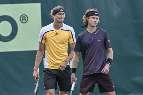 Alexander Zverev și Andrey Rublev / Foto: Imago Images