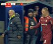 SFIDĂTOR: schimbat în prelungiri, Louis Munteanu l-a smucit pe Panin și ignorat pe Dan Petrescu!