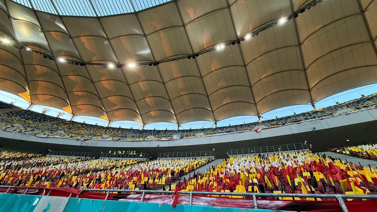 Imagini surprinse înainte de Dinamo - Rapid