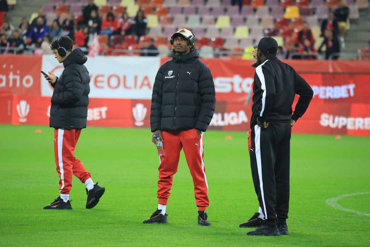 Imagini surprinse înainte de Dinamo - Rapid