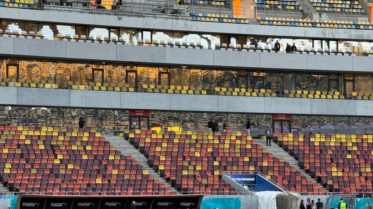 Imagini surprinse înainte de Dinamo - Rapid