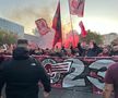 „Corteo” Rapid, înaintea meciului cu Dinamo