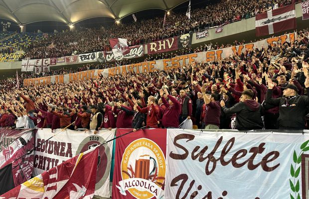 Galeriile s-au războit prin mesaje în Dinamo - Rapid » „Câinii” le-au luat fața giuleștenilor