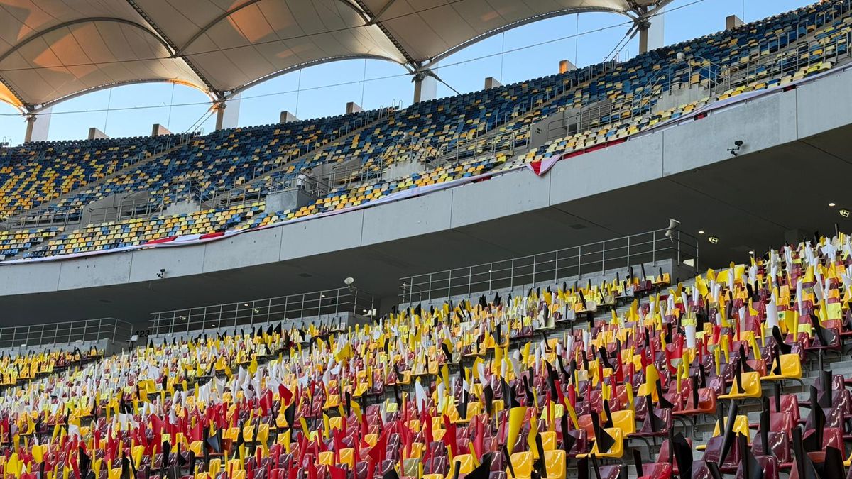 Imagini surprinse înainte de Dinamo - Rapid