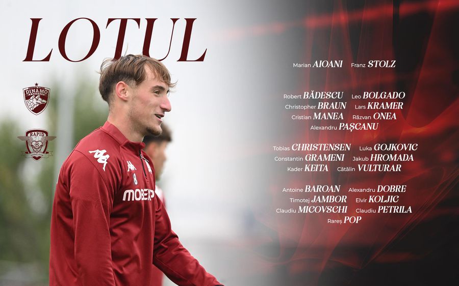 Dinamo nu o bate pe Rapid de 10 ani! Giuleștenii și-au anesteziat rivala cu două goluri dintr-un singur șut pe poartă!